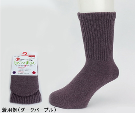 神戸生絲 極上しめつけませんソックス 婦人 秋冬用 グレー3901 グレー 1足 (ご注文単位1足) 【直送品】