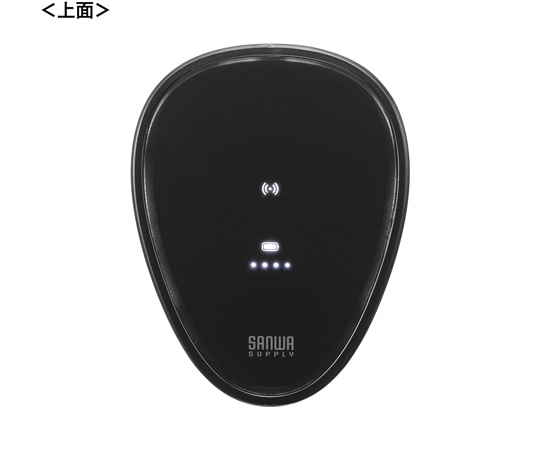 サンワサプライ ワイヤレス2次元バーコードリーダー (2.4GHzワイヤレス) BCR-WL2D1BK 1セット (ご注文単位1セット) 【直送品】