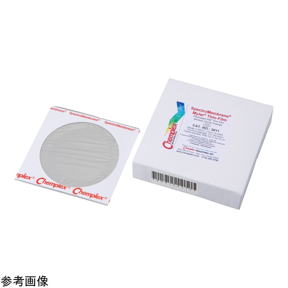 Chemplex スペクトロメンブレン 63.5mm 6.0μm 100枚入3019 1箱 (ご注文単位1箱) 【直送品】