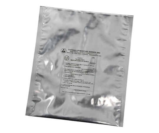 DESCO アルミ箔防湿バッグ 356mm×407mm 1袋 (100個入) 13963 1袋 (ご注文単位1袋) 【直送品】