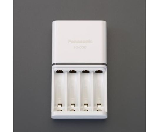 パナソニック ［単3・単4］ ニッケル水素電池急速充電器EA758YK-400A 1台 (ご注文単位1台) 【直送品】