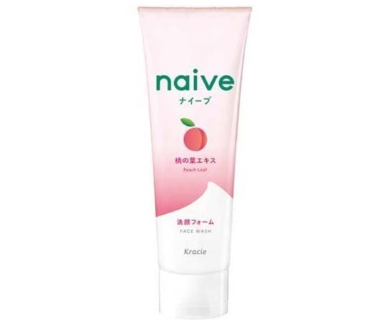 クラシエホームプロダクツ販売 ナイーブ 洗顔フォーム 桃の葉エキス配合 130g 1本 (ご注文単位1本) 【直送品】