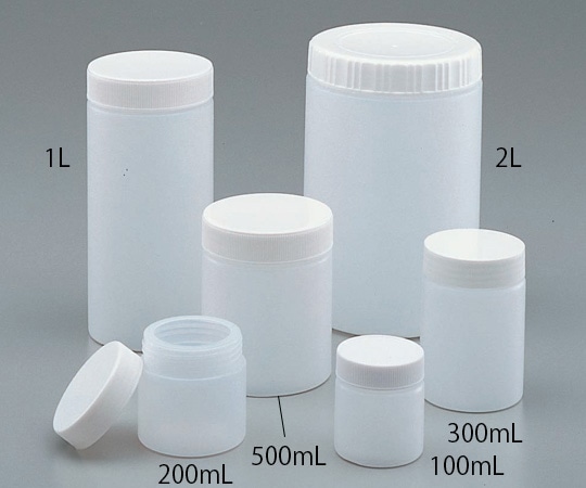 アズワン ポリ軟膏瓶 100mLPN-100 1本 (ご注文単位1本) 【直送品】