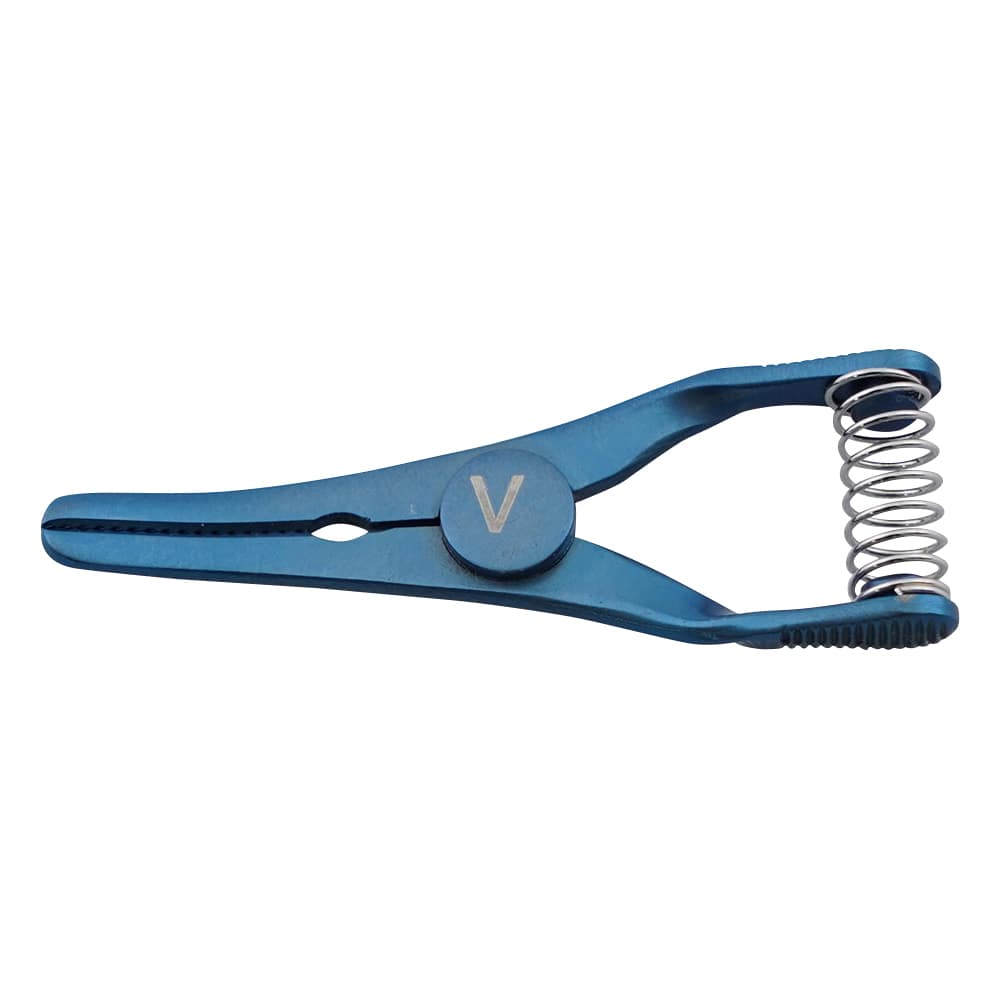 アズワン ブルドッグクランプ (チタン製) 静脈用NVBC 48/T 1個 (ご注文単位1個) 【直送品】