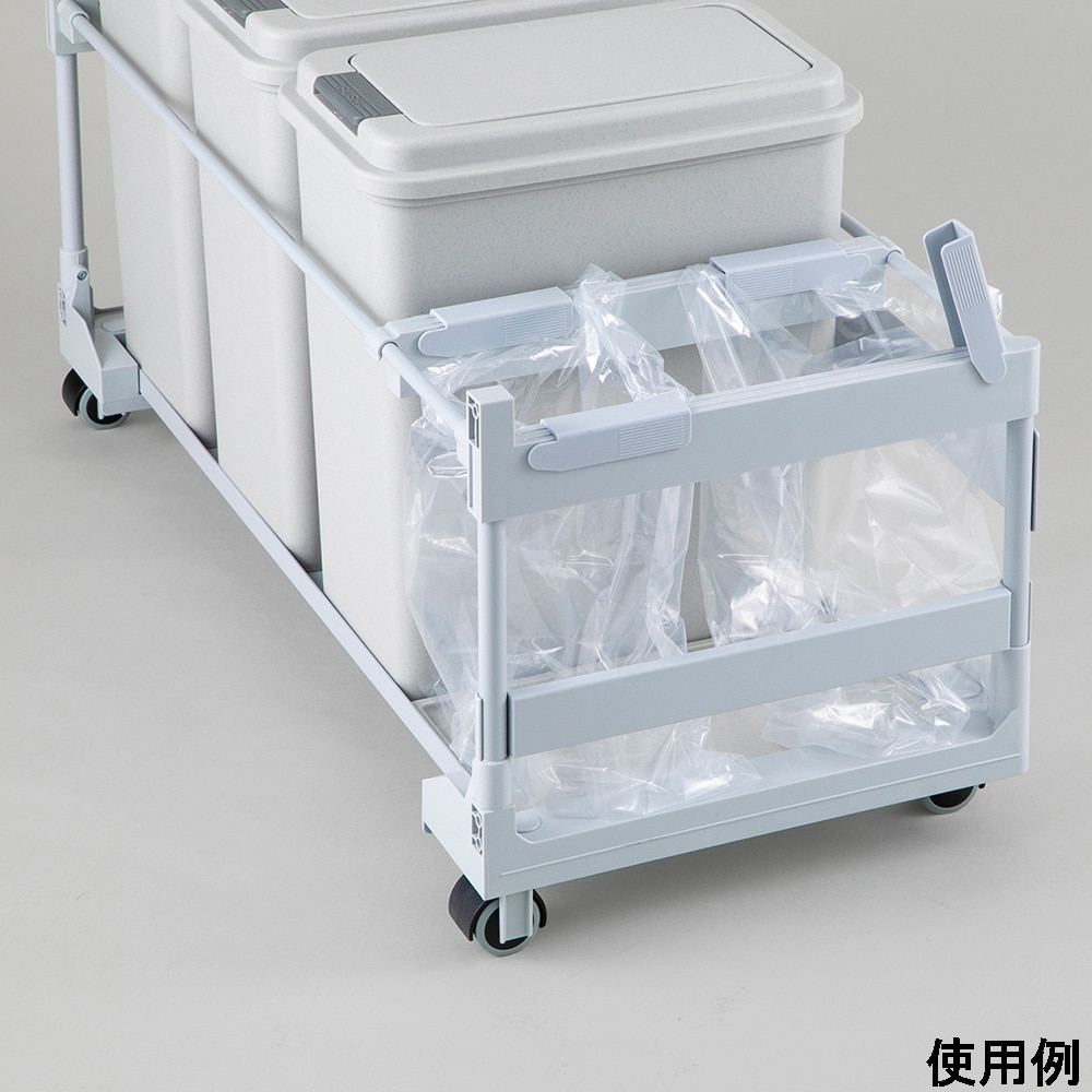 アズワン ダストワゴン ペール3個付きDWG900 1セット (ご注文単位1セット) 【直送品】