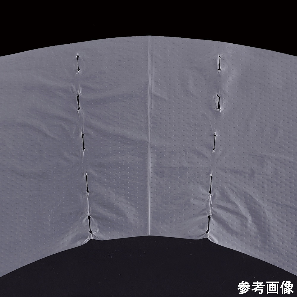 アズワン バイオマスポリエプロン (バイオマスプラ配合) フリーサイズ 1箱 (100枚入) 1箱 (ご注文単位1箱) 【直送品】