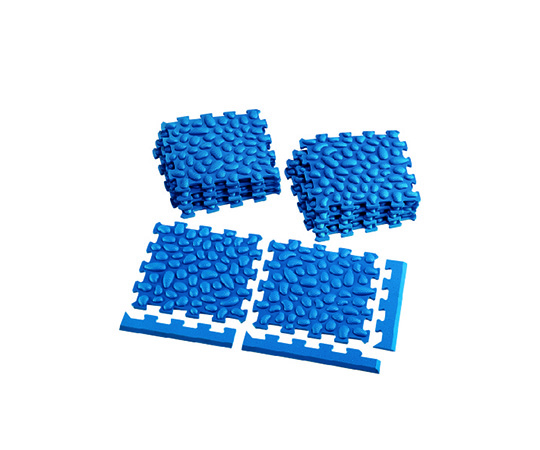 マスセット 足育マット フチサイド 4枚入 70377 1セット (ご注文単位1セット) 【直送品】