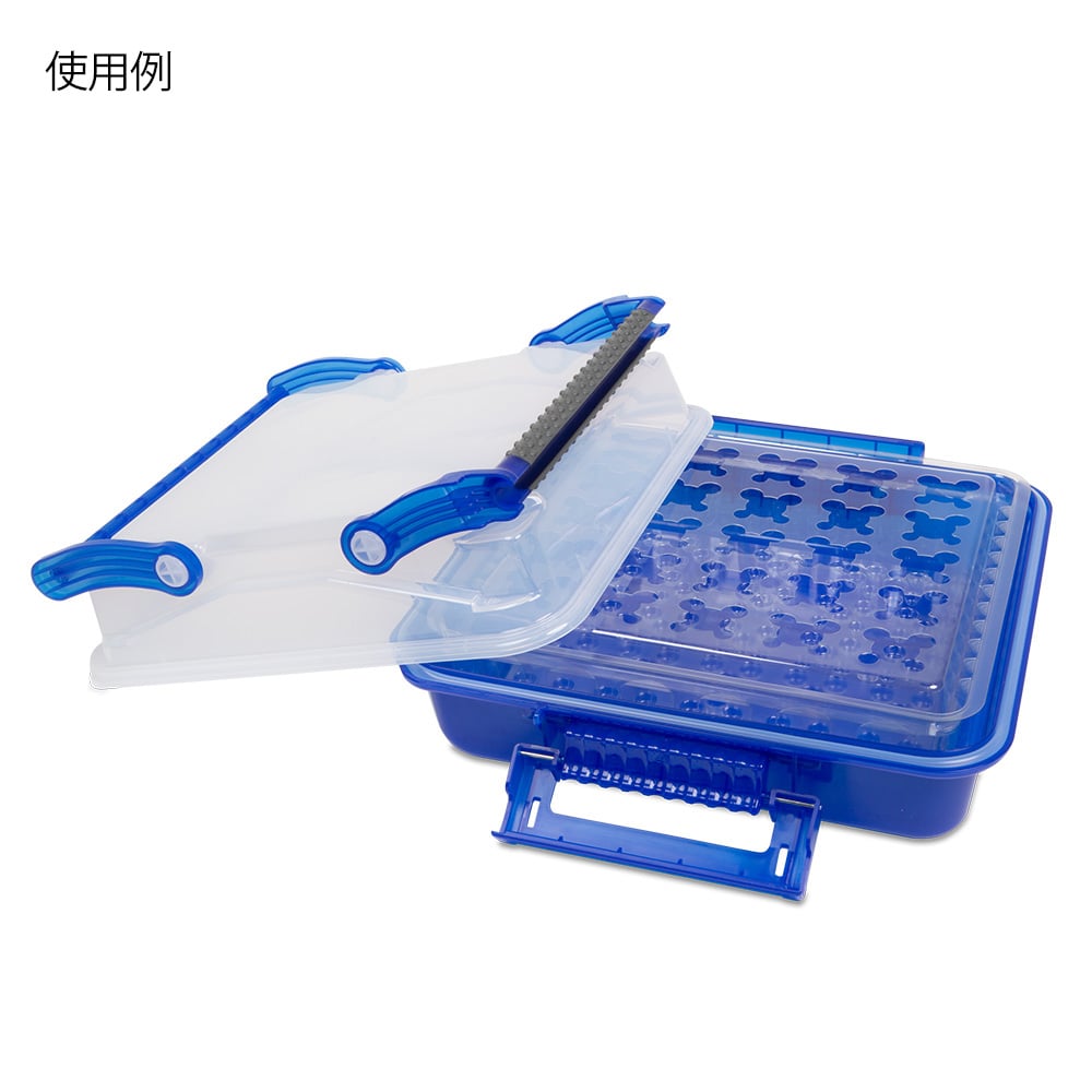 アズワン サンプル運搬ボックス (Duraporter) ブルー120926 1個 (ご注文単位1個) 【直送品】