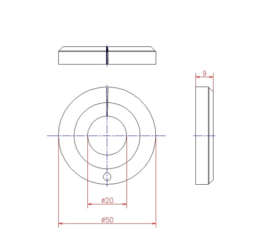 ジョー・プリンス竹下 車輪ストッパーゴム SSPC-250-4 1個 (ご注文単位1個) 【直送品】