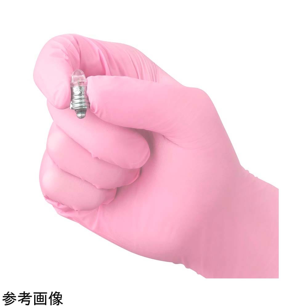 ショーワグローブ ニトリスト・ピンク L 100枚 1箱 (ご注文単位1箱) 【直送品】