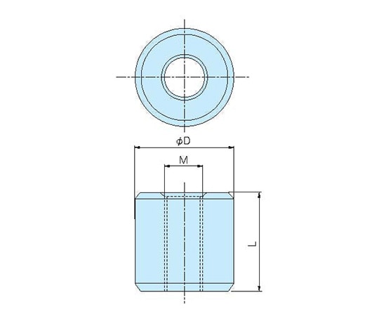 ホシモト SUS製丸ボスSH-10-16 1個 (ご注文単位1個) 【直送品】