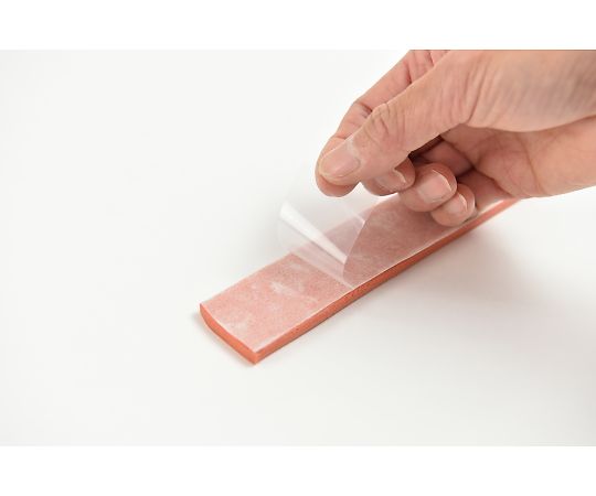 ThreeHigh シリコンスポンジ角紐 (両面テープ剥離紙付) 5mm×30mm 1mSHP5-30-1 1本 (ご注文単位1本) 【直送品】