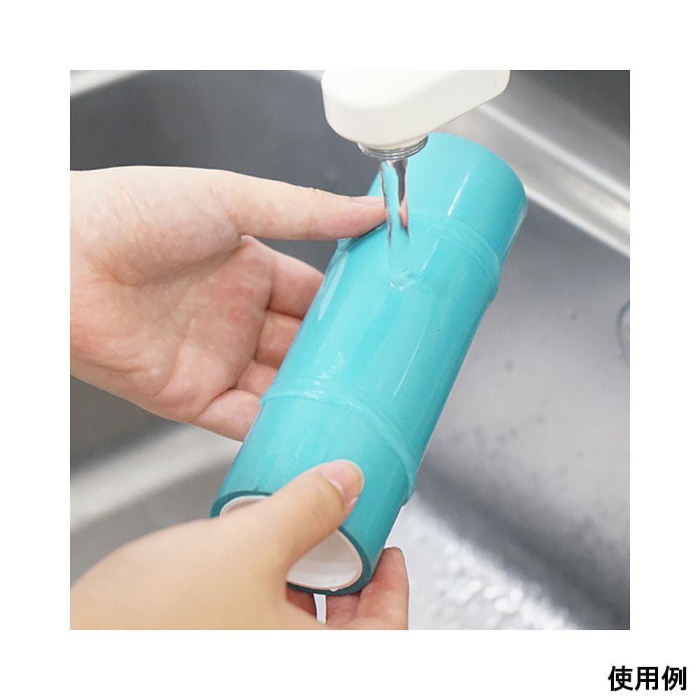 エクシール 粘着ローラー (ボディ用) ボディローラー 交換用ローラー Φ54×160mmBR01-12004 1本 (ご注文単位1本) 【直送品】