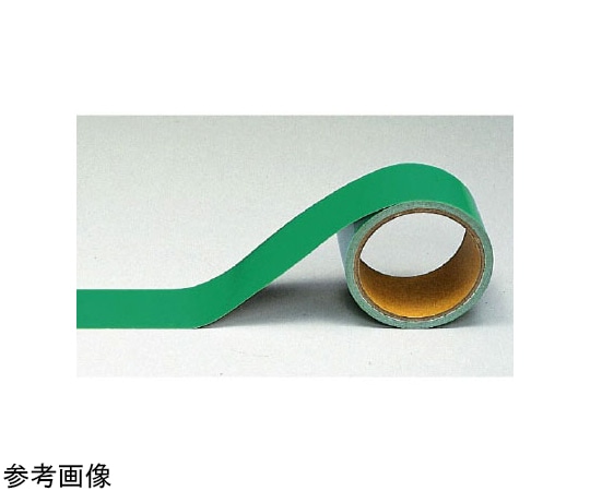 アズワン 配管識別テープ アルミテープ 緑 (小) 446-17A 1個 (ご注文単位1個) 【直送品】
