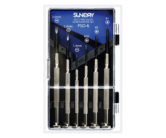 角利産業 精密ドライバーセット PSD-641448 1個 (ご注文単位1個) 【直送品】