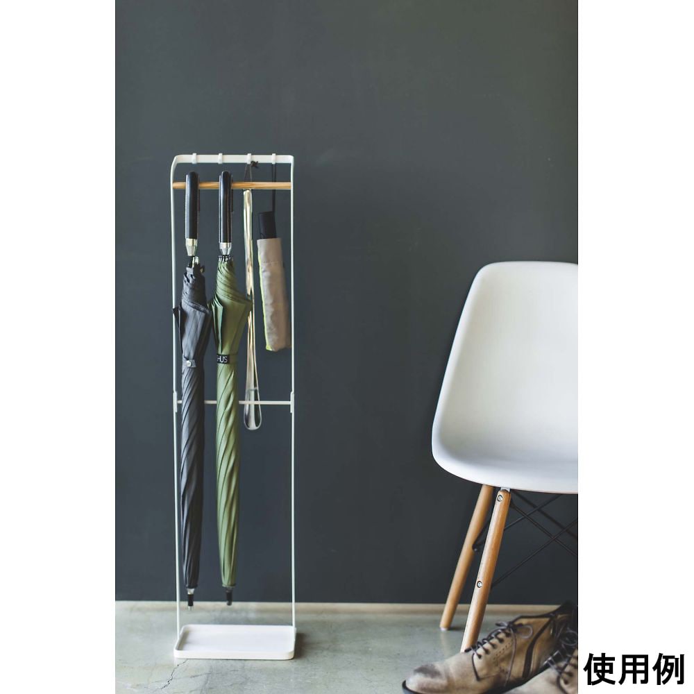 アズワン 傘掛け tower 天板なし ホワイトUS-SR WH 1個 (ご注文単位1個) 【直送品】