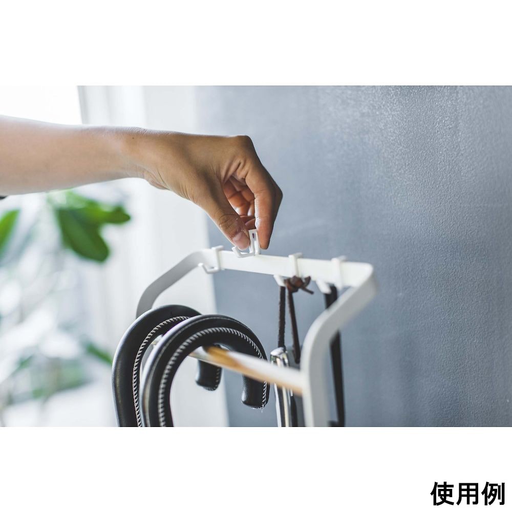 アズワン 傘掛け tower 天板なし ホワイトUS-SR WH 1個 (ご注文単位1個) 【直送品】