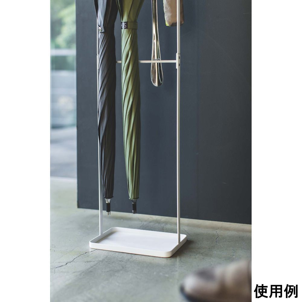 アズワン 傘掛け tower 天板なし ホワイトUS-SR WH 1個 (ご注文単位1個) 【直送品】