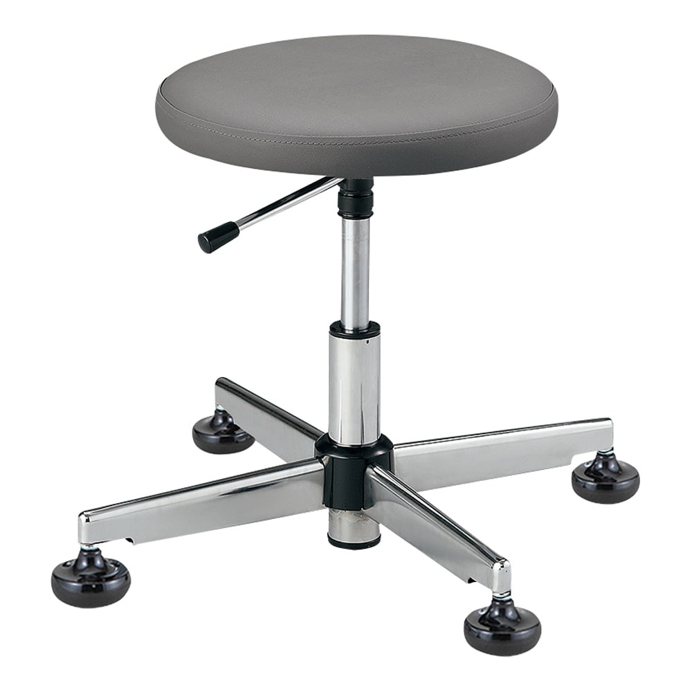 アズワン クリーンルーム用帯電防止チェア (固定脚タイプ・クラス100対応) ブラック 足掛けリング無しCR-83BT 1個 (ご注文単位1個) 【直送品】