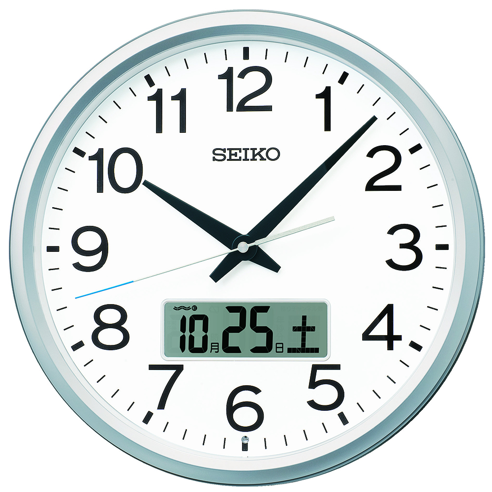 セイコー 電波プログラムクロックPT202S 1個 (ご注文単位1個) 【直送品】