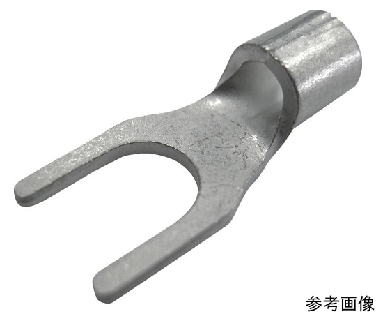 大同端子製造 裸圧着端子 角先開形端子 100個入りF1.25-3 1箱 (ご注文単位1箱) 【直送品】