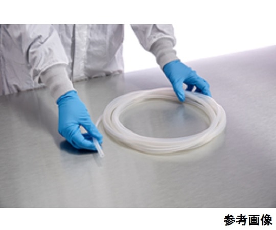 サンゴバン ローラーポンプ用シリコーンチューブ (Sani-Tech SPT-60L) 4mm×6mm×7.5mSPT60L-4-6 1巻 (ご注文単位1巻) 【直送品】