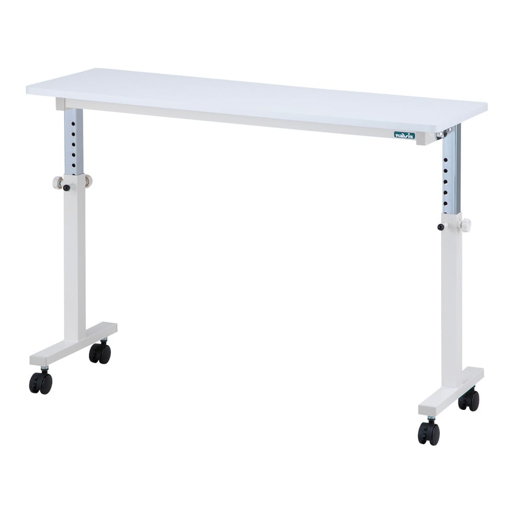 アズワン オーバーテーブル ホワイトOBTP-W 1台 (ご注文単位1台) 【直送品】