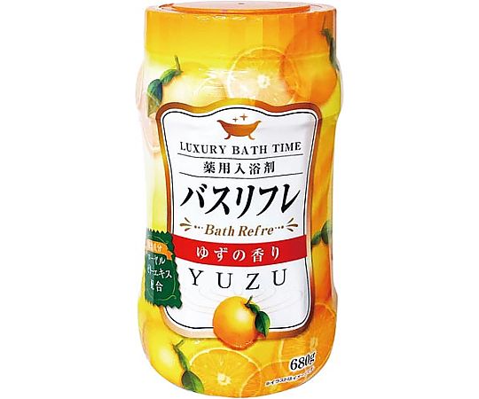 ライオンケミカル バスリフレ薬用入浴剤ゆずの香り680g227811 1個 (ご注文単位1個) 【直送品】