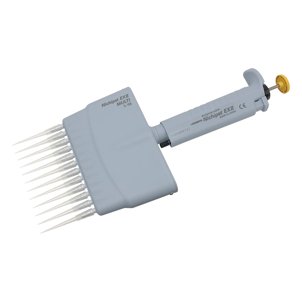 ニチリョー Nichipet EXII MULTI (5~100μL) 12チャンネル00-NPM-12SP 1セット (ご注文単位1セット) 【直送品】