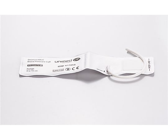 アズワン ディスポーザブル血圧計カフ 新生児用 8~15cm 10枚入U1785S-C05 1箱 (ご注文単位1箱) 【直送品】