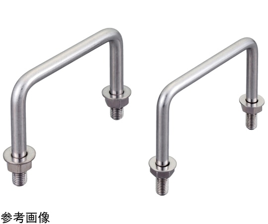 ジョー・プリンス竹下 ステンレス丸棒取手 (落込タイプ) φ10H-135-SUS-2 1個 (ご注文単位1個) 【直送品】