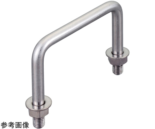 ジョー・プリンス竹下 ステンレス丸棒取手 (落込タイプ) φ10H-135-SUS-2 1個 (ご注文単位1個) 【直送品】