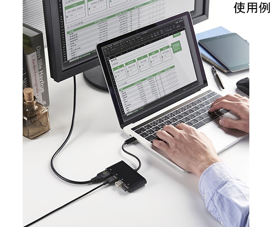 エレコム Type-Cドッキングステーション USB3.1Gen1×3ポート HDMI×1ポート 4K対応 ブラックDST-C15BK/EC 1個 (ご注文単位1個) 【直送品】