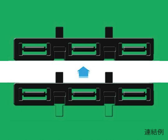 アズワン ESD作業用マット用接続コネクターキット 1セット (ご注文単位1セット) 【直送品】