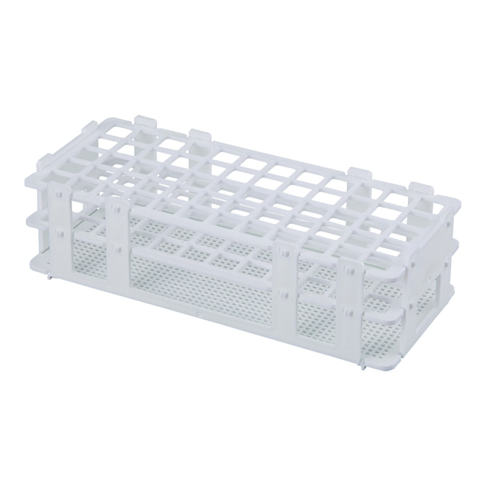 Polylab テストチューブスタンド (組み立て式) 90本77901 1個 (ご注文単位1個) 【直送品】