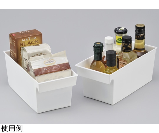 イノマタ化学 シンプルストレージ スリム ホワイト#4665 1個 (ご注文単位1個) 【直送品】