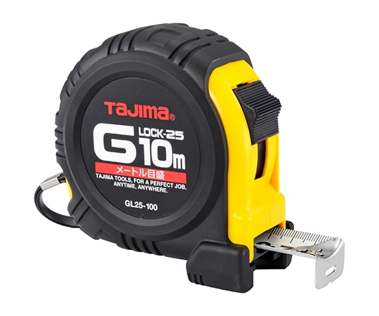 TJMデザイン (タジマツール) Gロック 25 10m/メートル目盛GL25100BL 1個 (ご注文単位1個) 【直送品】