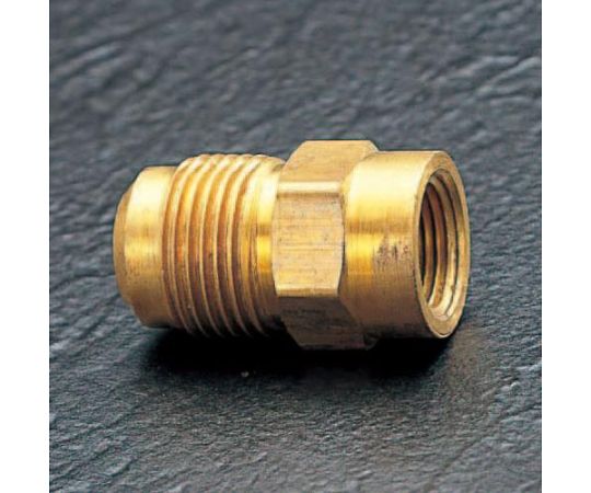 エスコ NPT3/4”x F5/8” ハーフユニオン (NPT-Flare) EA443M-65 1個 (ご注文単位1個) 【直送品】