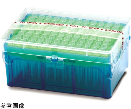 Fisherbrand Fisherbrand  SureOne Tips/シュアワンピペットチップ/チップ 0.1-10μL ヒンジラック クリア 滅菌 45.7mm 1本×960本入02-707-441 1セット (ご注文単位1セット) 【直送品】