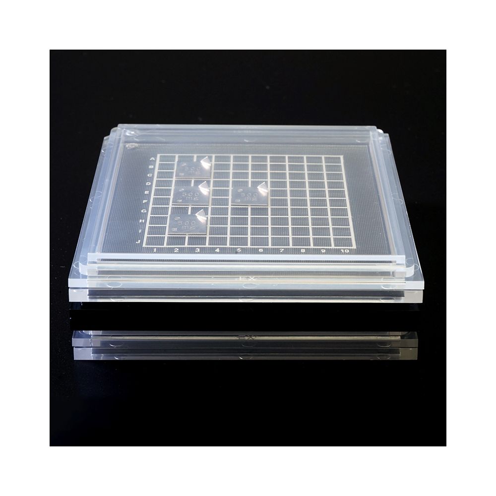 エクシール 精密部品搬送ケース ゲルベース 4インチ 黒 クラウディC5 1個GC00-16046AS 1個 (ご注文単位1個) 【直送品】