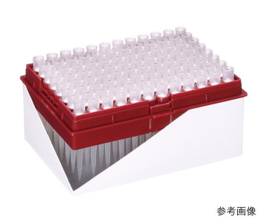 WATSON 200μL ハイパーフィルターチップ 交換プレート 滅菌 1箱 (96本×10プレート入) 127-200S 1箱 (ご注文単位1箱) 【直送品】