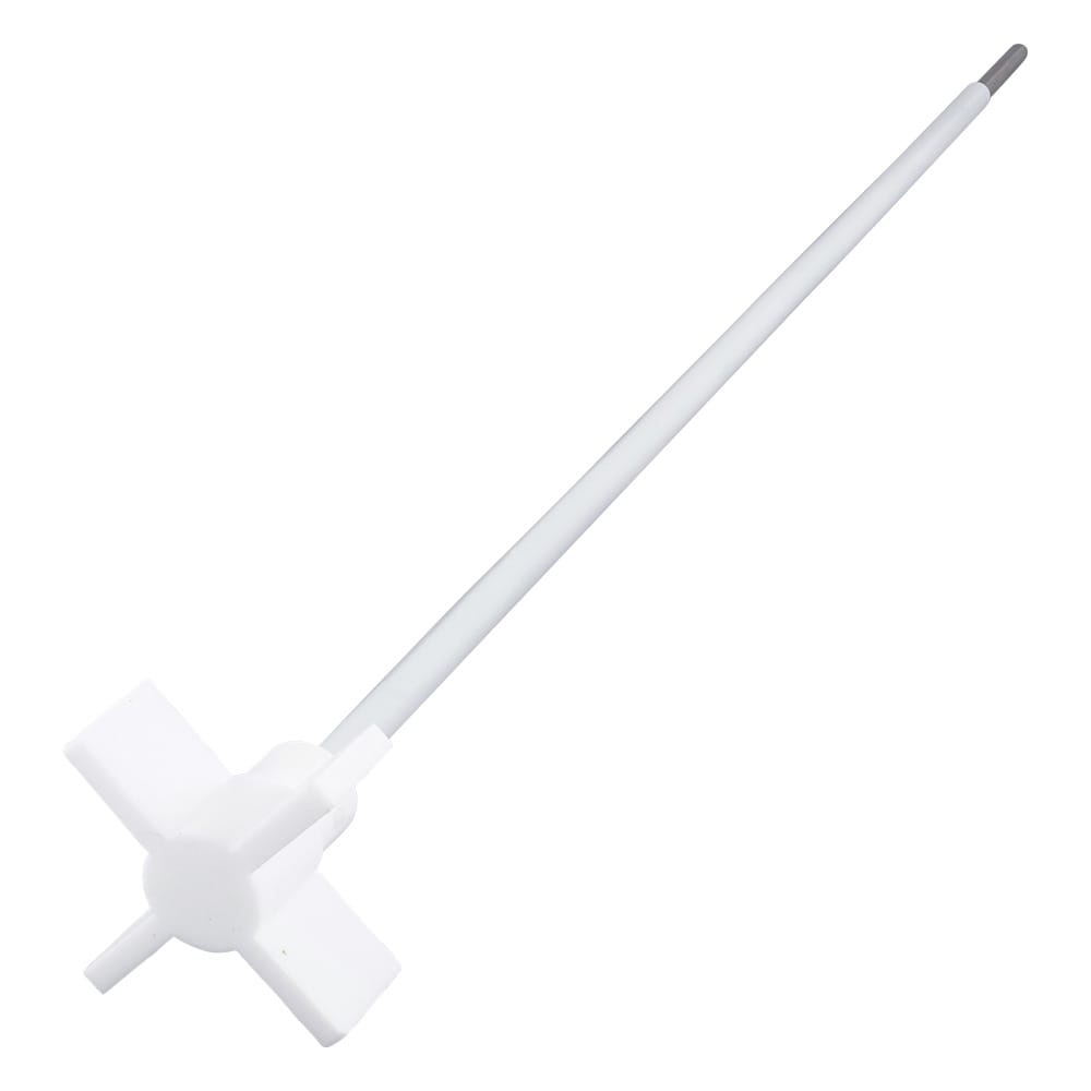 アズワン PTFE攪拌棒 (十字羽根) φ8×500mmSB-CR500 1個 (ご注文単位1個) 【直送品】