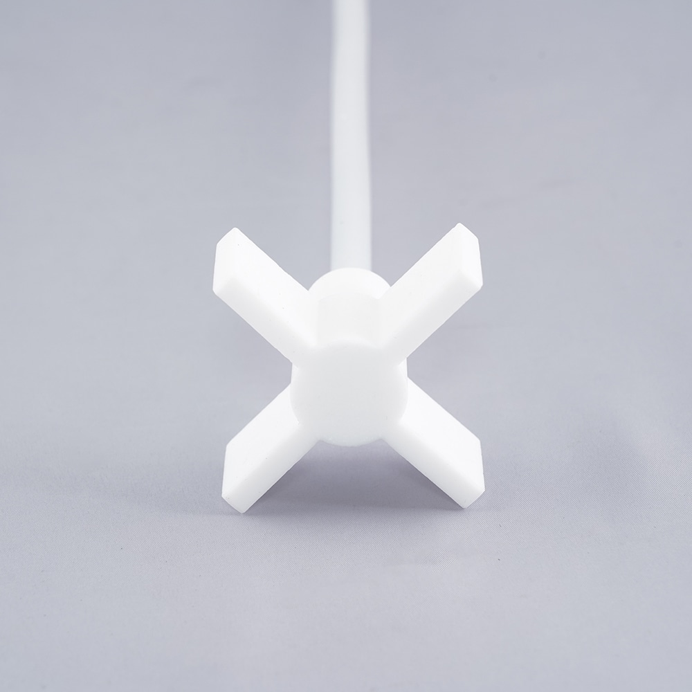 アズワン PTFE攪拌棒 (十字羽根) φ8×500mmSB-CR500 1個 (ご注文単位1個) 【直送品】