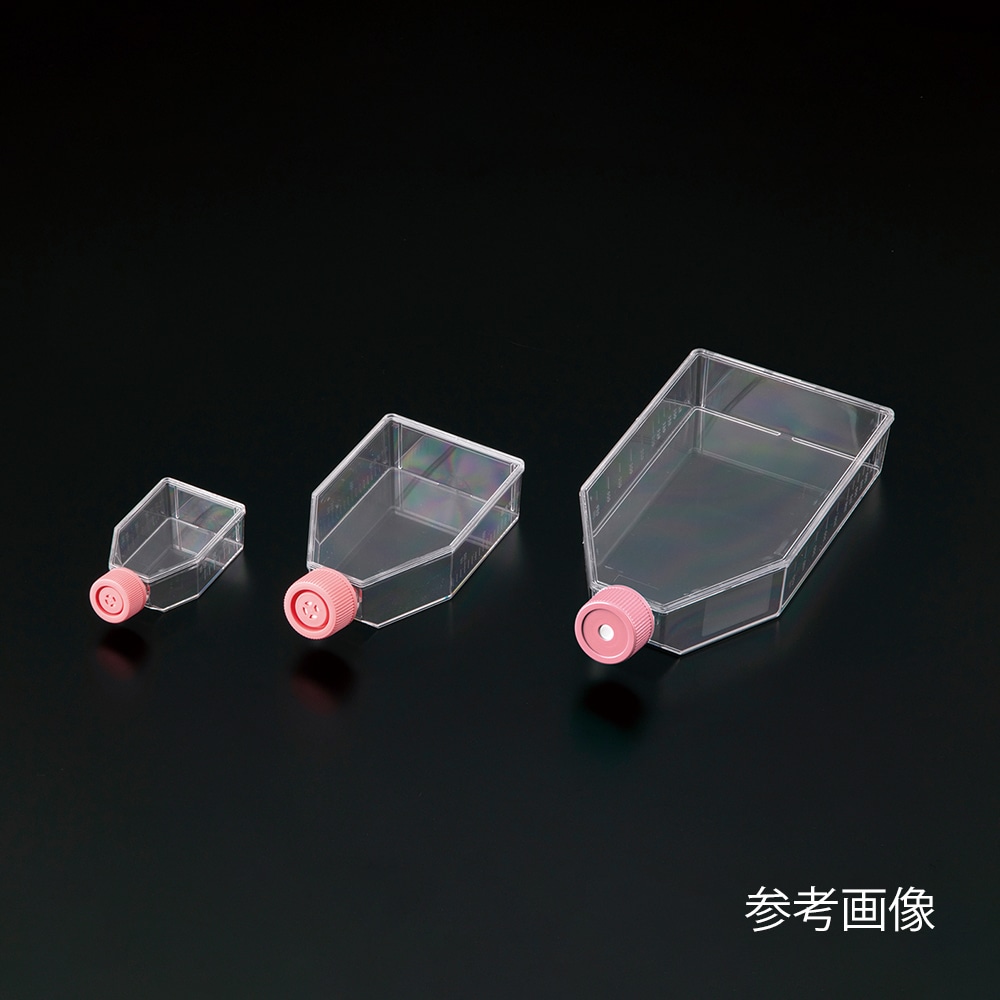 アズワン ビオラモ細胞培養フラスコα (ベントキャップ) 25cm2 1箱 (5個×40包入) VTCa-F25V 1箱 (ご注文単位1箱) 【直送品】