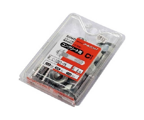 サンコーテクノ テクノ サンディールパックCタイプ スチール製 ミリねじ 14セット入C660P14 1セット (ご注文単位1セット) 【直送品】