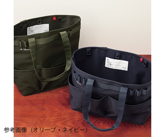 LIHITLAB ALTNA ツールバッグ (ヨコ型) オリーブA-7750 1個 (ご注文単位1個) 【直送品】