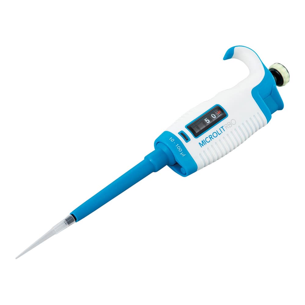MICROLIT マイクロピペット (RBOシリーズ) 10~100uLRBO-100 1箱 (ご注文単位1箱) 【直送品】