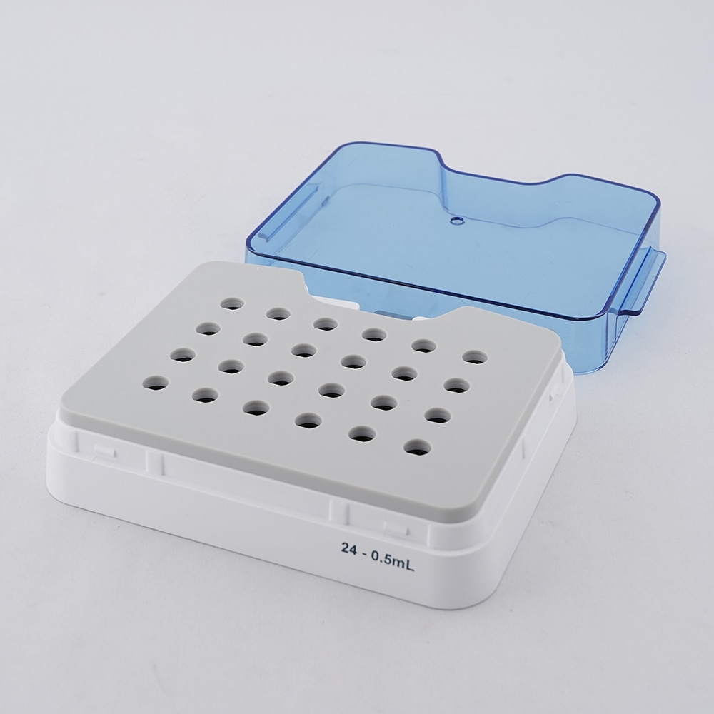 アズワン ブロックバスシェーカー 0.5mL×24本用ブロックBlock-24-05 1個 (ご注文単位1個) 【直送品】