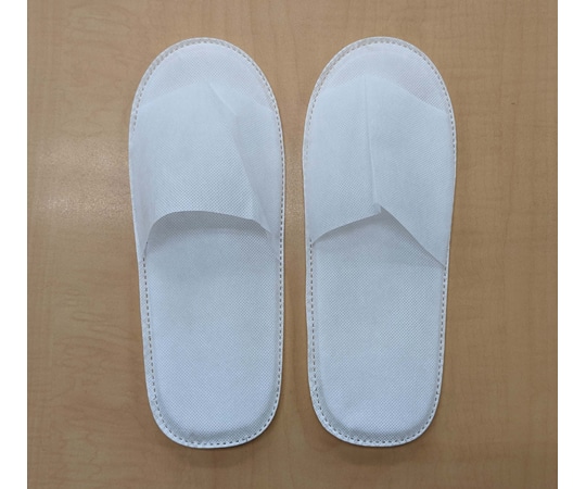 山陽物産 SSP-007 スリッパ 白 袋入 1ケース (300足入) 1ケース (ご注文単位1ケース) 【直送品】