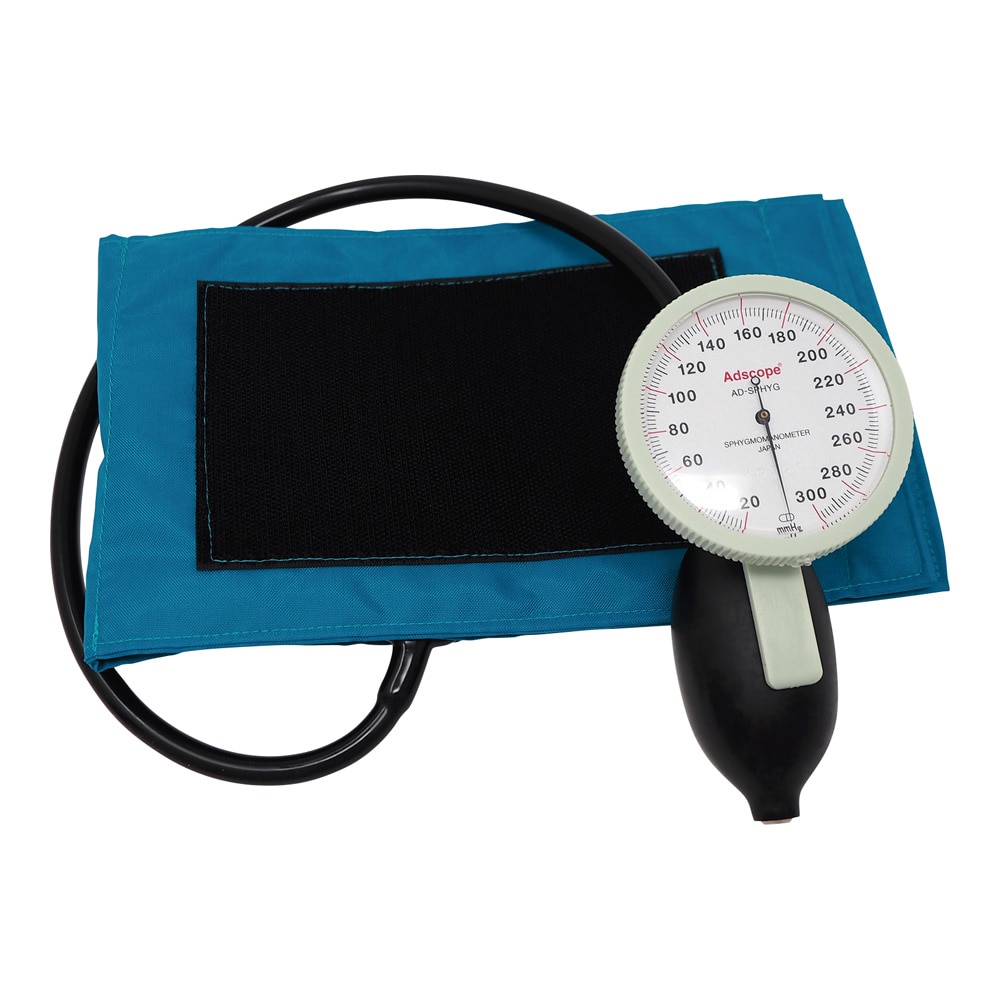 ユーメド貿易 ADラージゲージ血圧計 (ワンハンドタイプ) 本体 ティールADC226TL 1個 (ご注文単位1個) 【直送品】